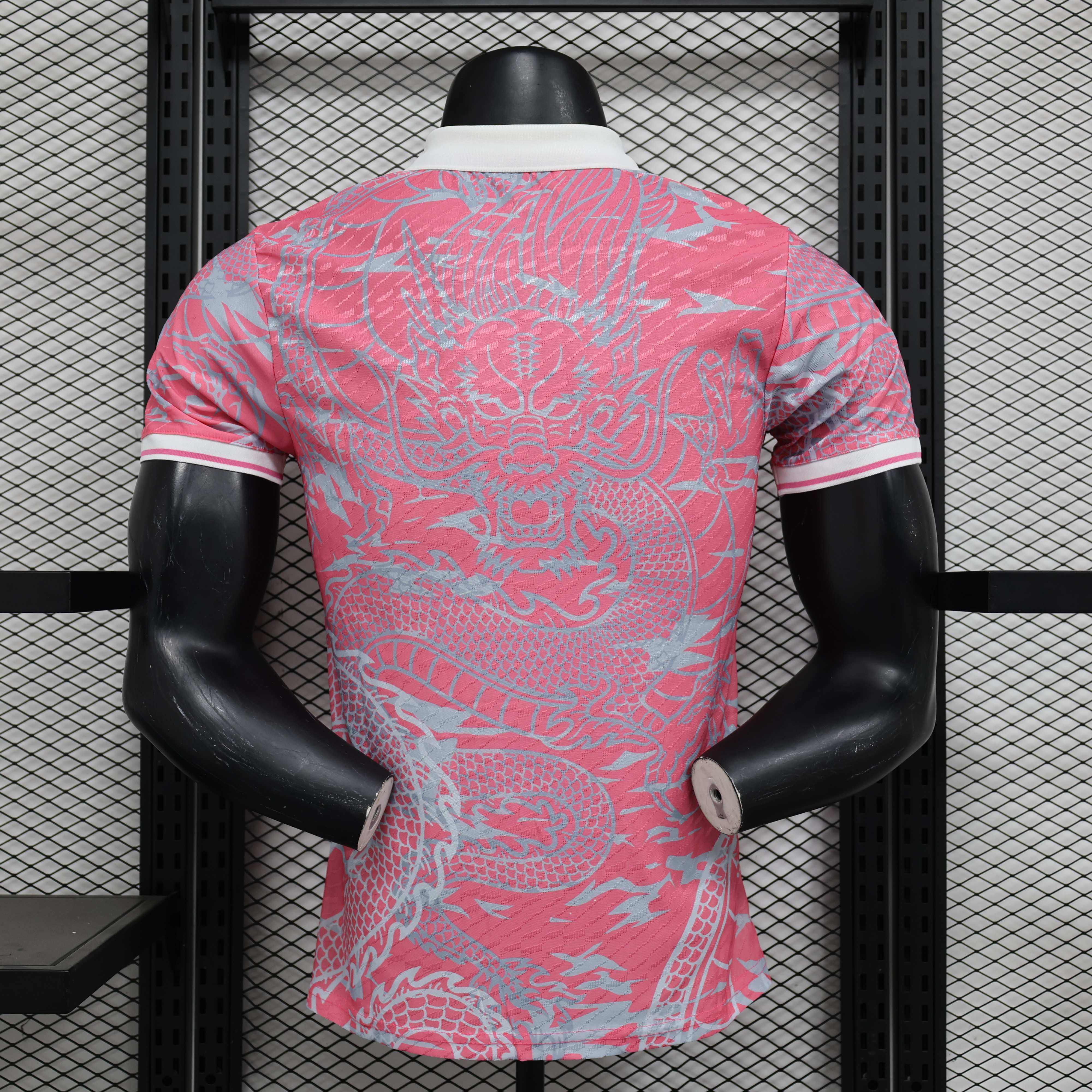 JerseysGala.com | Real Madrid 24-25 Pink Loong Special Edition Jersey - Player Version -Customize Name, Number and Patch | Worldwide Shipping