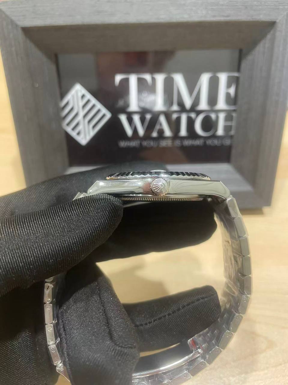 (New in 2025) Rolex M127334-0001 Land-Dweller white/blue/light blue/light white/white rose-fasswatch