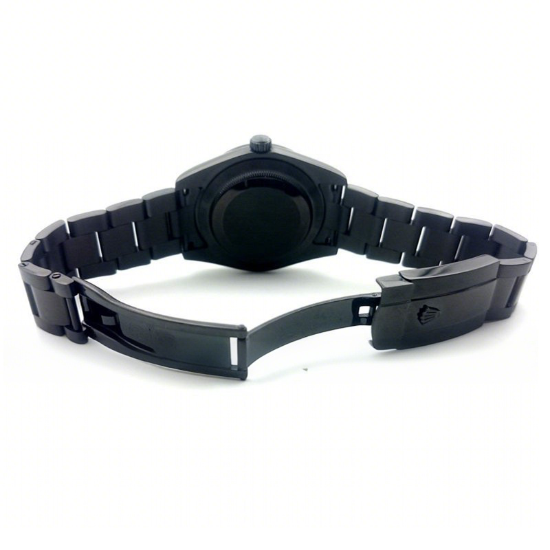 Rolex Bamford Milgauss SE Stealth GV Orange-fasswatch