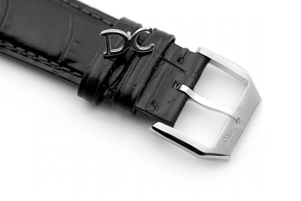 IWC Portuguese Hand Wound Eight Days IW545408 White RG Dial in Steel-fasswatch