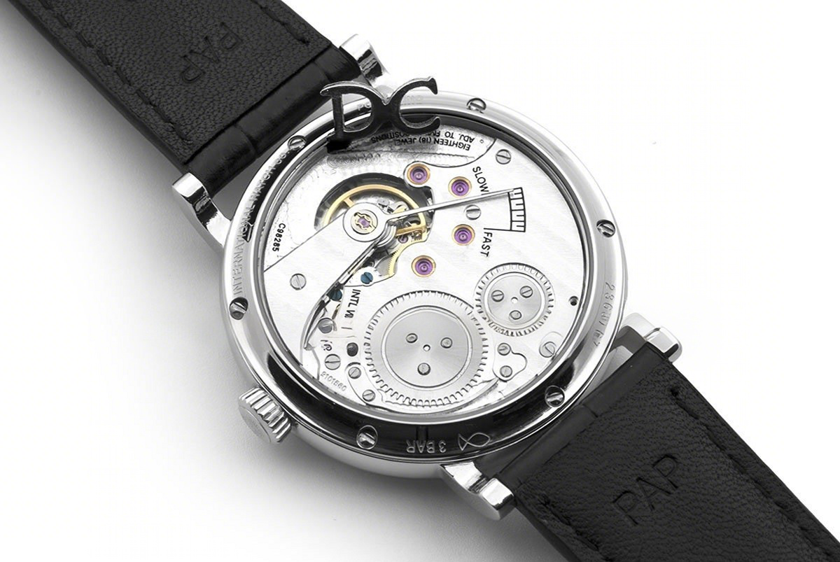 IWC Vintage Portofino Hand Wound IW544805 White Dial in Steel-fasswatch