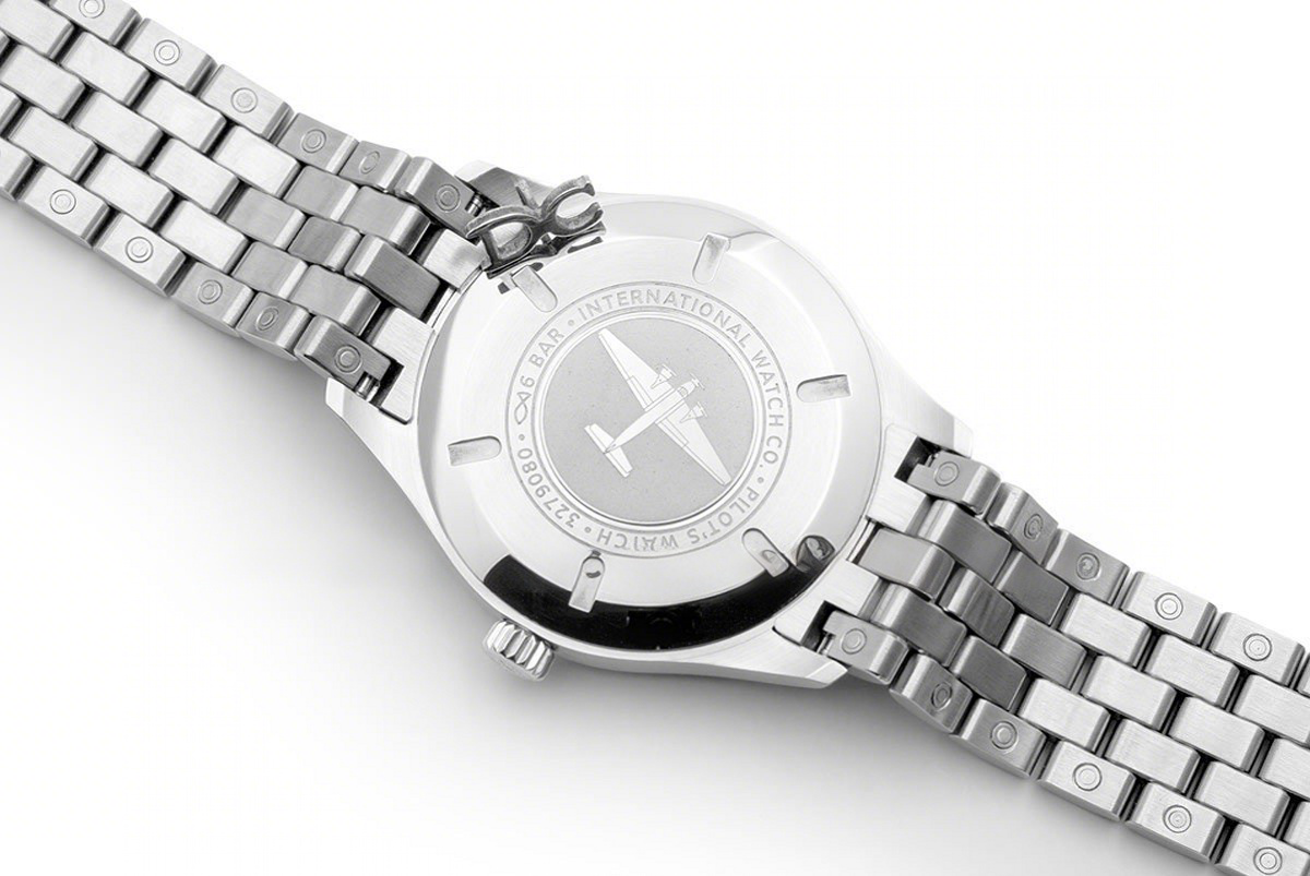 IWC Pilot’s Watch Mark XVIII IW327015 Black Dial on Steel Bracelet-fasswatch