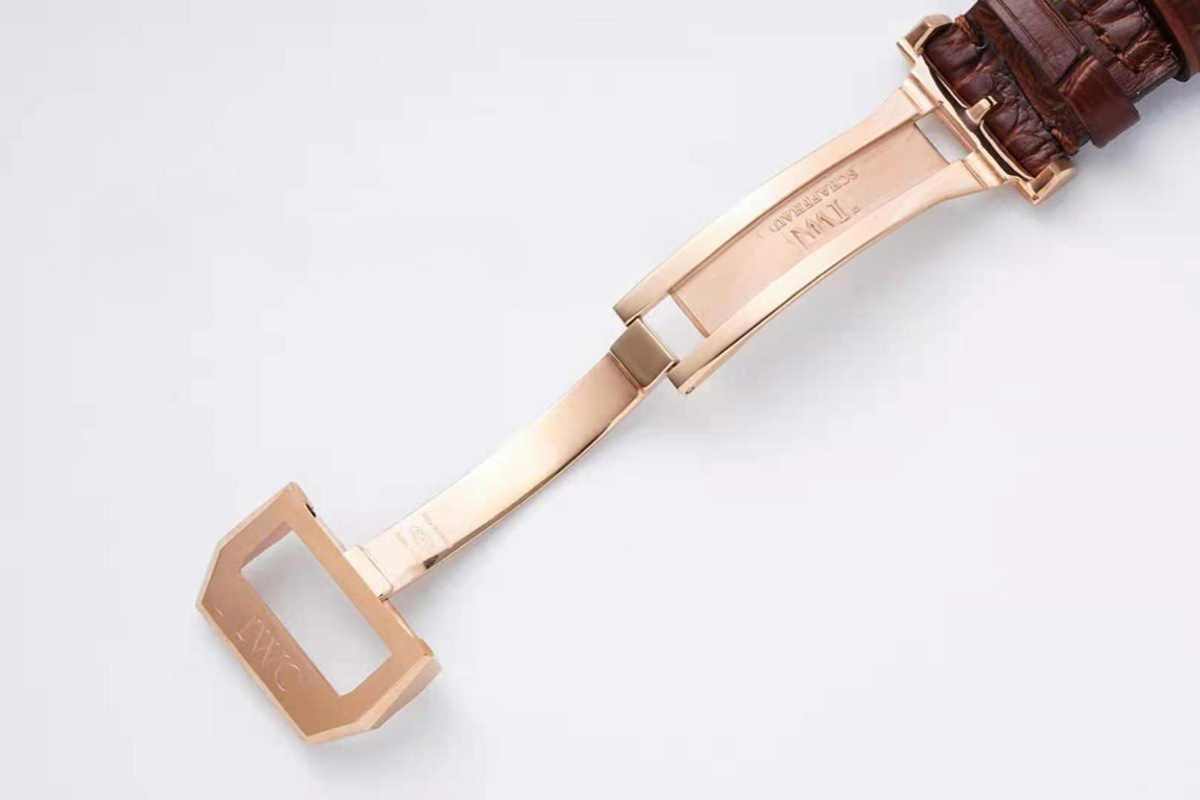 IWC Portugieser Chronograph IW371611 White Dial in Rose Gold-fasswatch