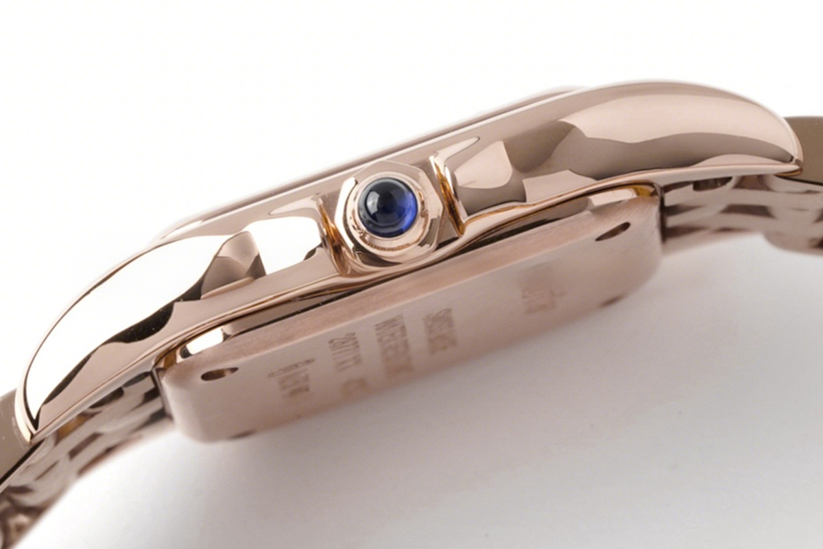 Cartier Panthère De Cartier 22mm White Dial in Rose Gold-fasswatch