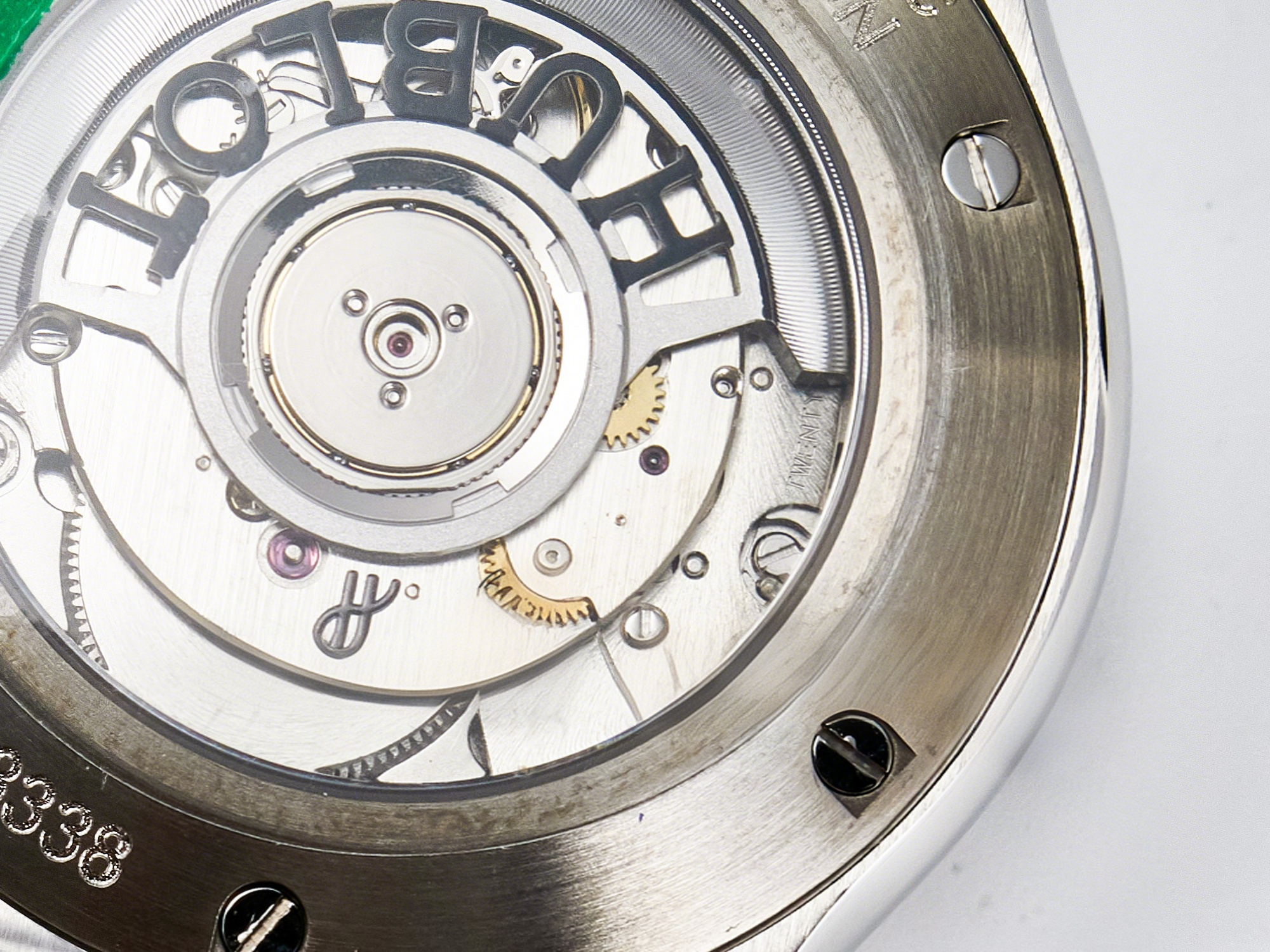 Hublot Classic Fusion Bang 42mm HBF 1:1 Best Edition Green Dial on Green Leather Strap A2892-fasswatch