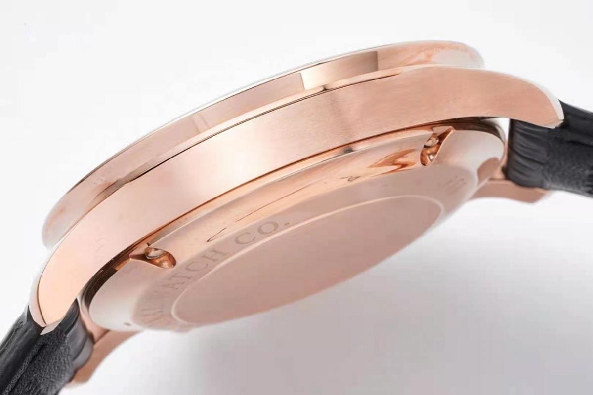 IWC Portugieser Chronograph IW371610 Black Dial in Rose Gold-fasswatch