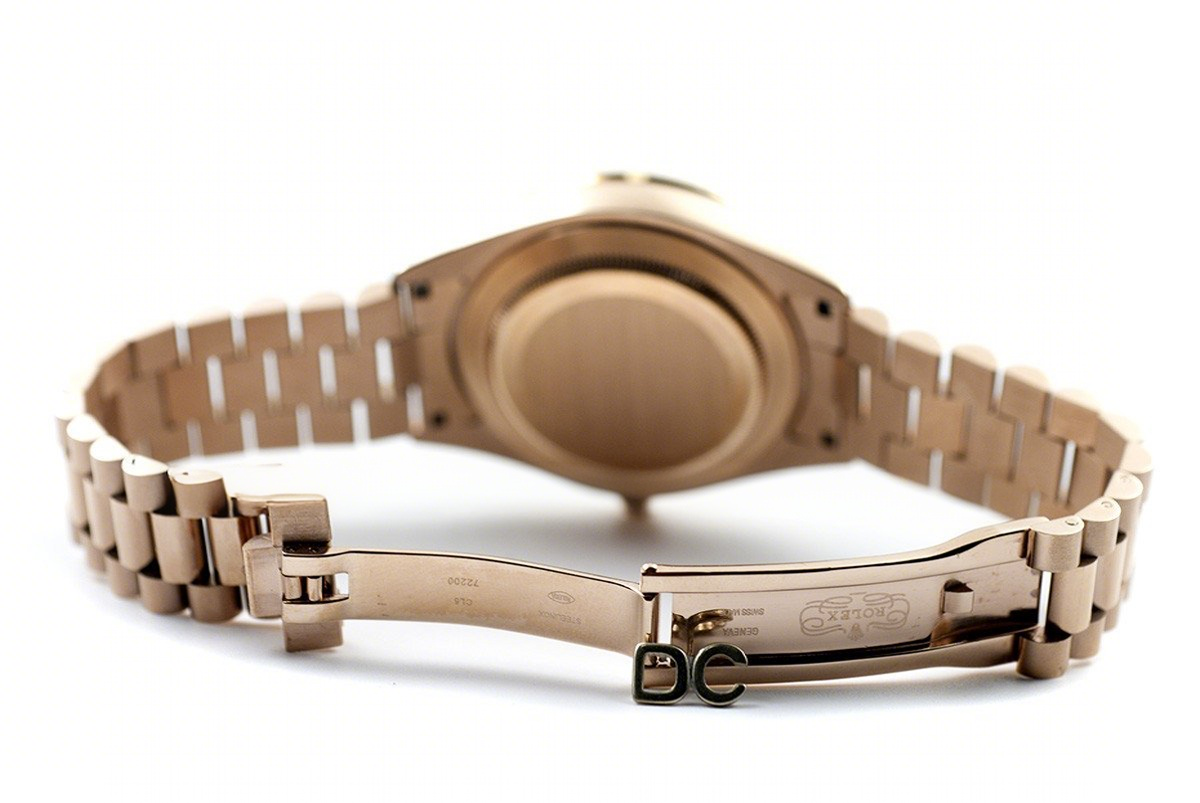 Rolex Day-Date II 218235 White Dial in Rose Gold-fasswatch