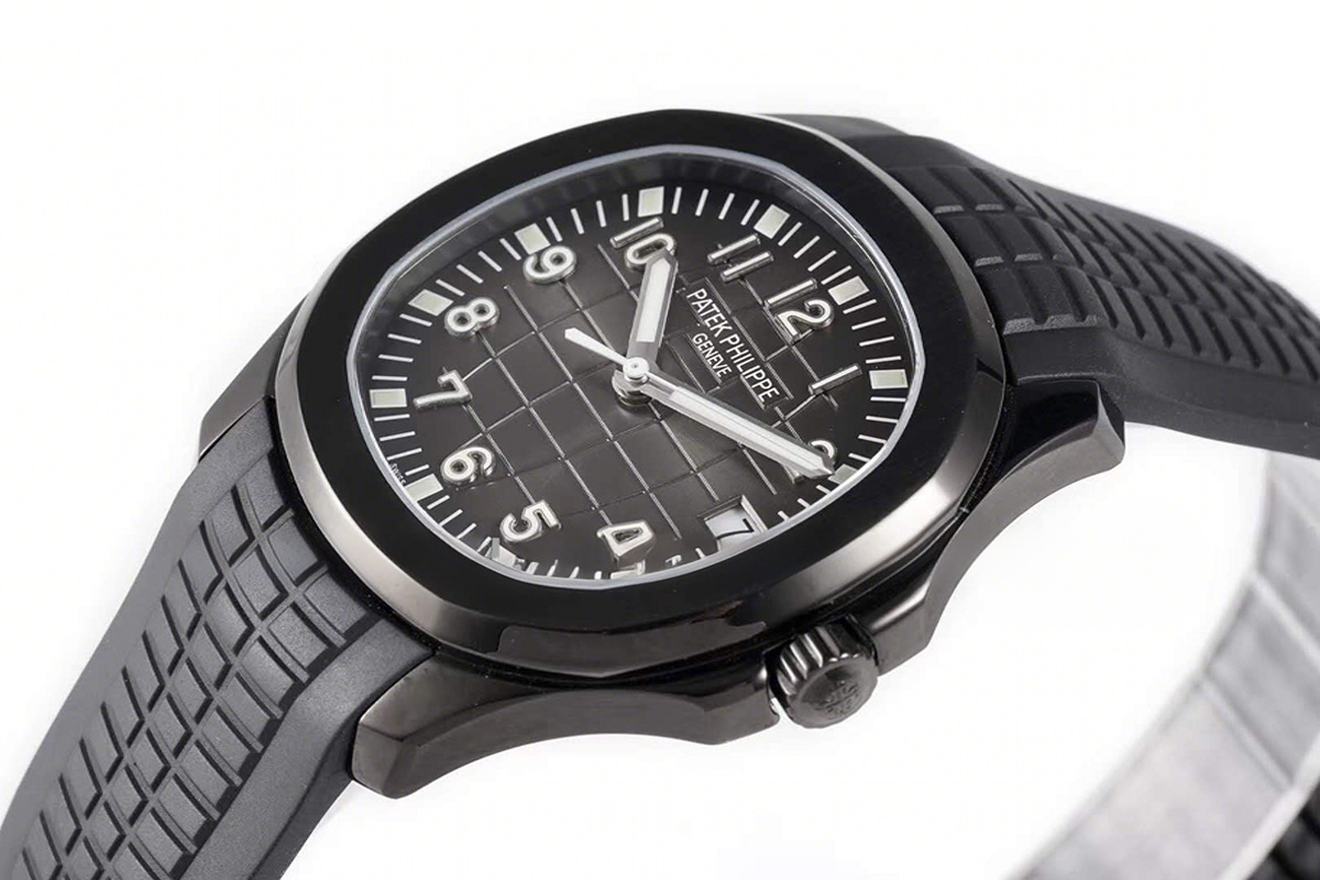 Patek Philippe Aquanaut 5167A ‘Black Venom Limited Edition’ Black Dial on Black Rubber Strap-fasswatch