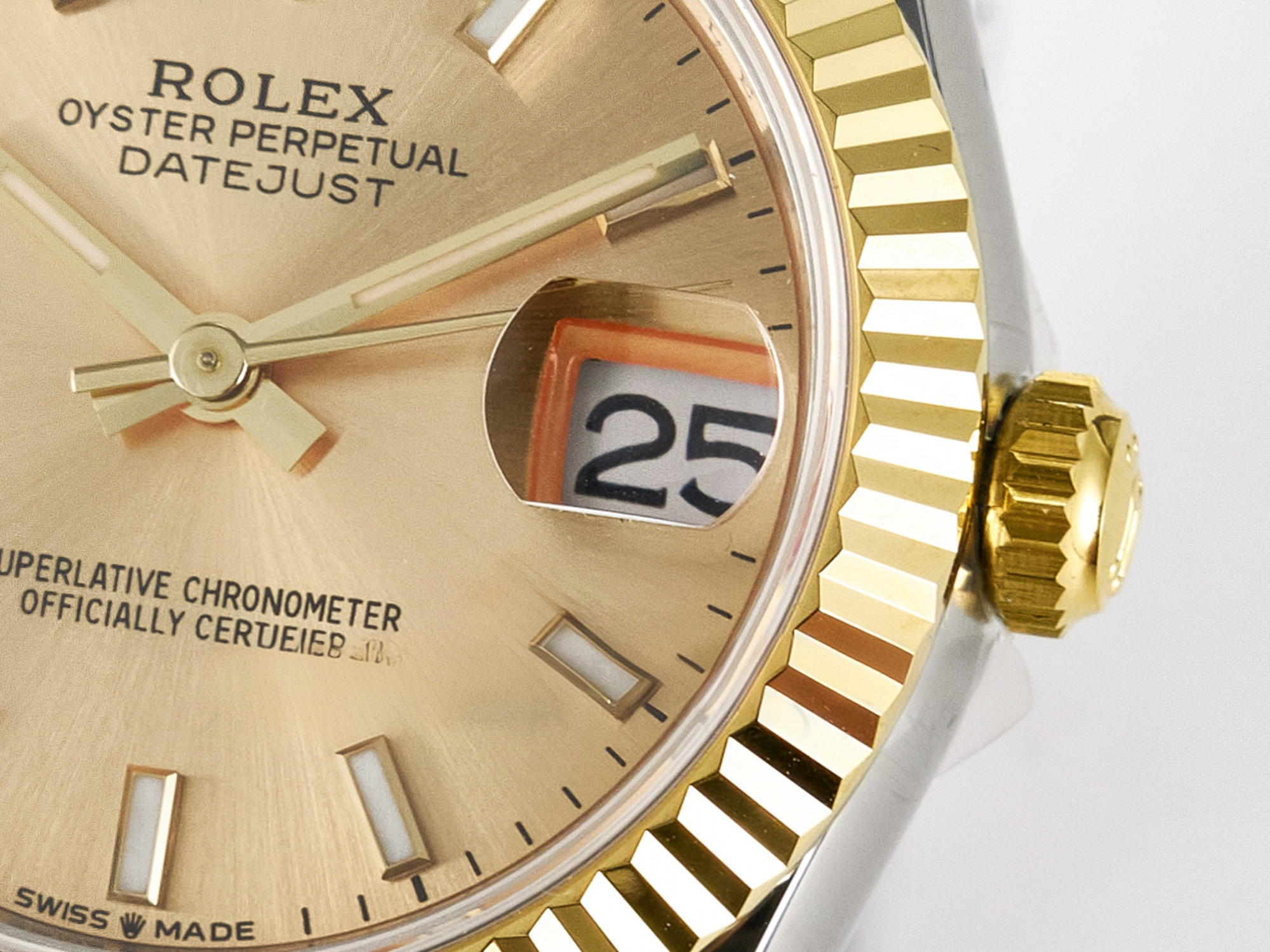 Rolex DateJust 31 278273 ARF 1:1 Best Edition 904L Steel YG Dial Stick Marker on SS/YG Jubilee Bracelet ETA 2688-fasswatch