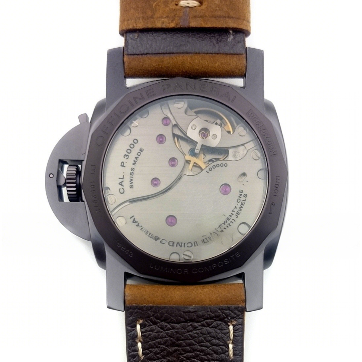 Panerai PAM375 Luminor 1950 3 Days Composite-fasswatch