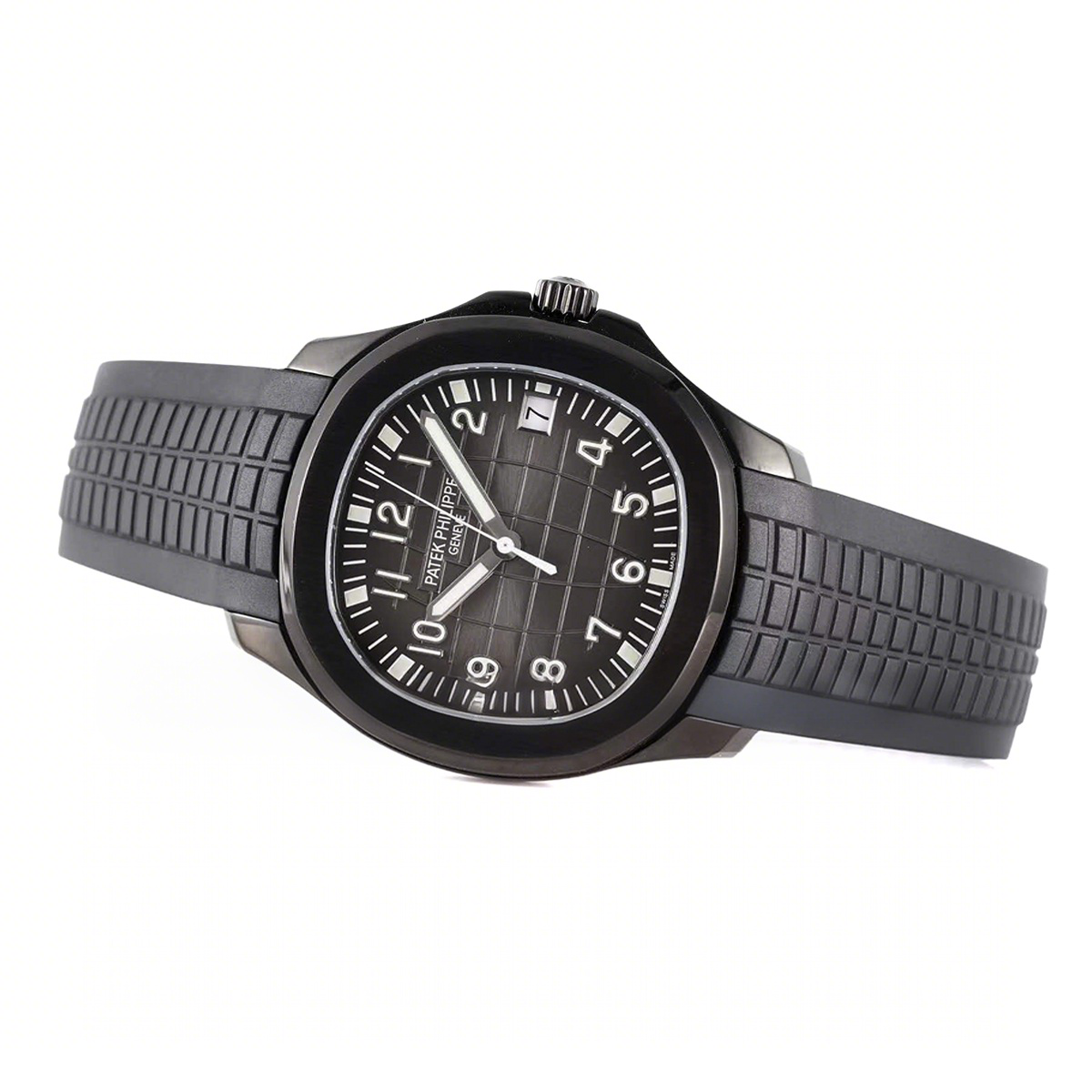 Patek Philippe Aquanaut 5167A ‘Black Venom Limited Edition’ Black Dial on Black Rubber Strap-fasswatch