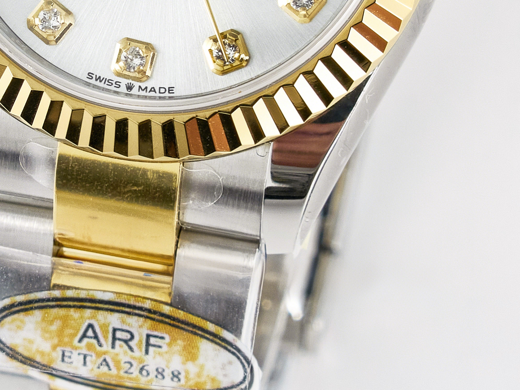 Rolex DateJust 31 278273 ARF 1:1 Best Edition 904L Steel White MOP Dial on SS/YG Oyster Bracelet ETA 2688-fasswatch