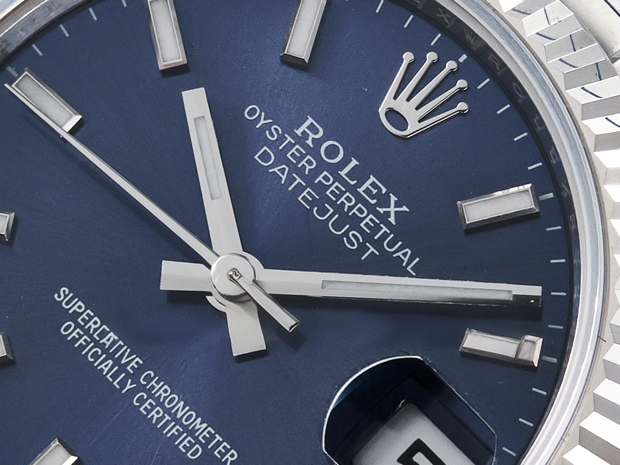Rolex DateJust 31 278274 ARF 1:1 Best Edition 904L Steel Blue Dial Stick Marker on SS Oyster Bracelet ETA 2688-fasswatch