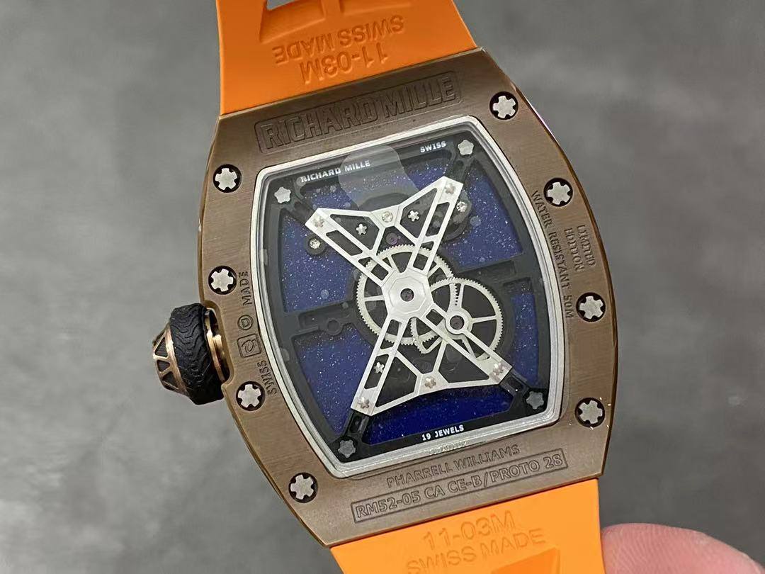 Richard Mille RM 52-05 "Pharrell Williams" Cermet Case Limited Edition-fasswatch
