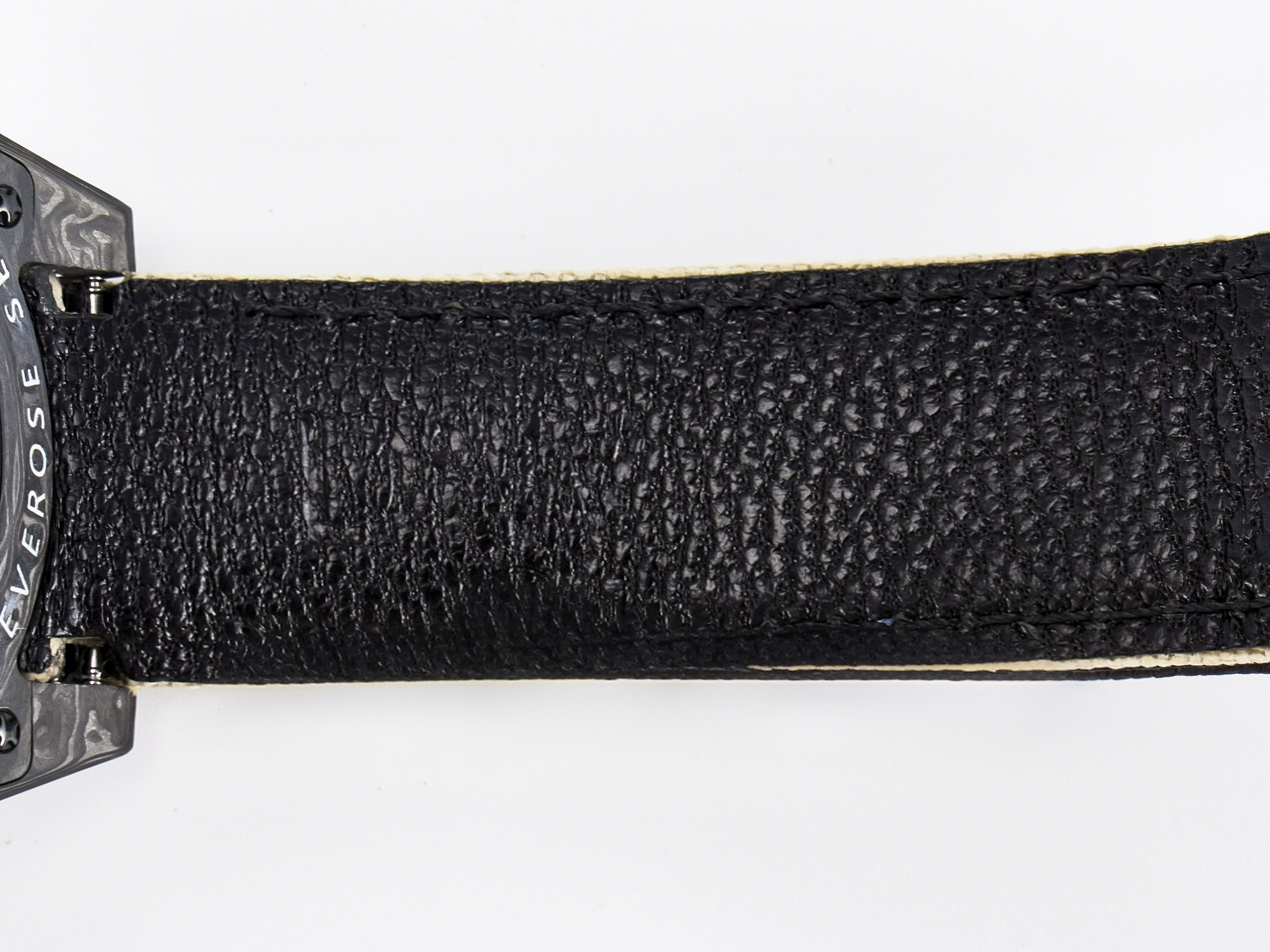 Rolex GMT Carbon DIWF Best Edition Black Carbon Dial RG Markers on Beige Nylon Strap SA3186 CHS-fasswatch