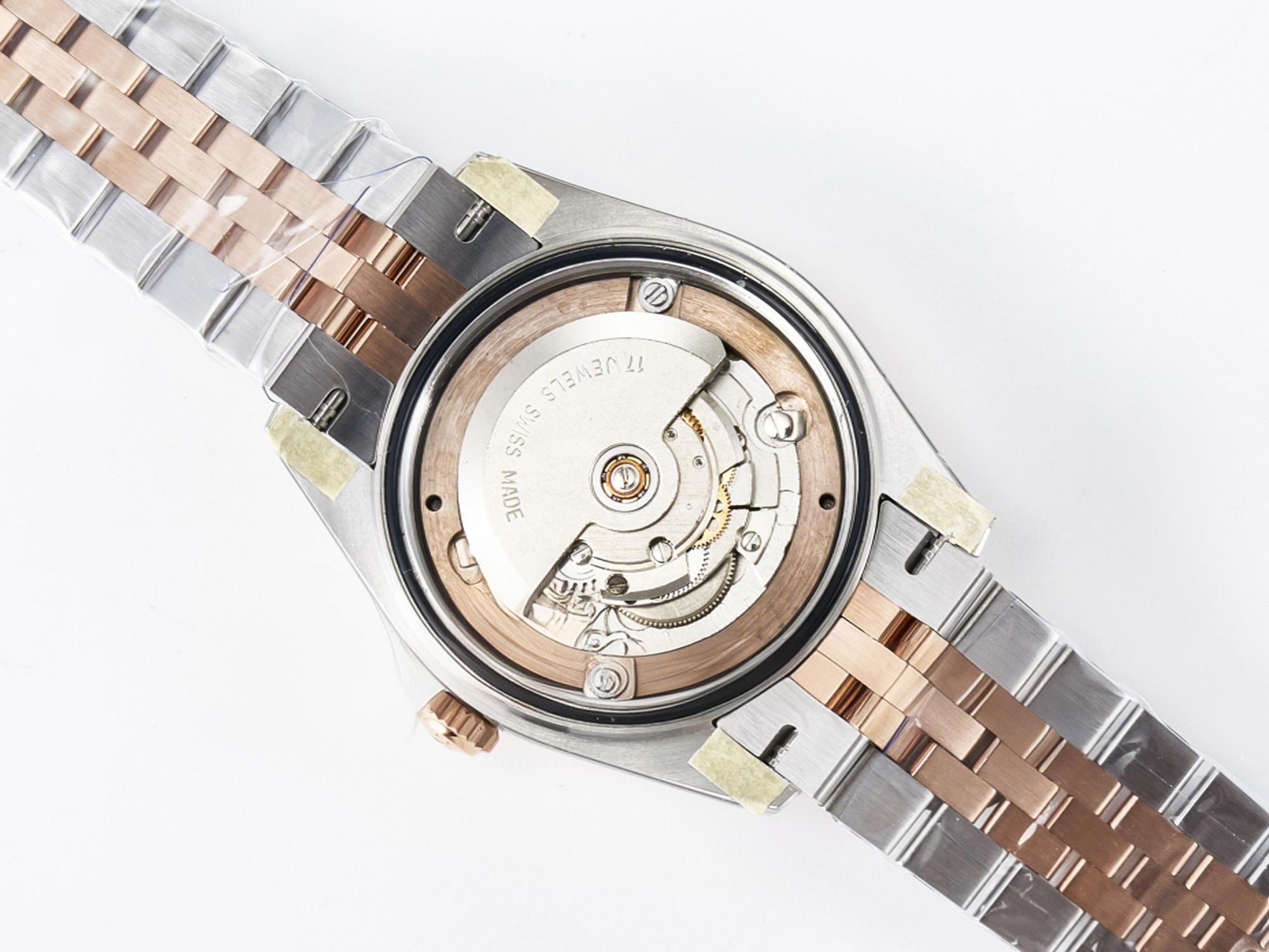 Rolex DateJust 31 278271 ARF 1:1 Best Edition 904L Steel Brown Diamonds Dial on SS/RG Jubilee Bracelet ETA 2688-fasswatch