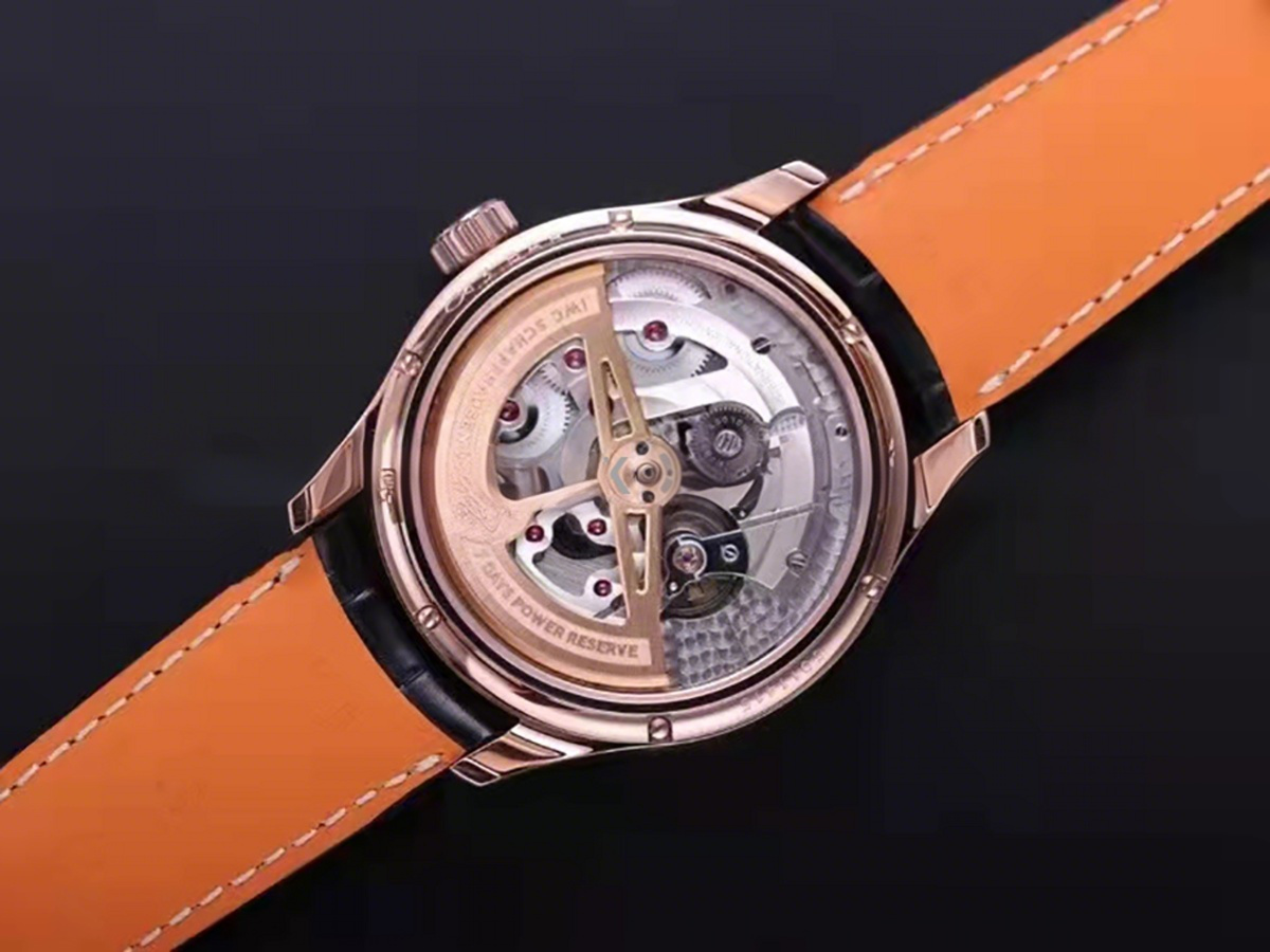 IWC Portugieser Perpetual Calendar IW503312 Blue Dial in Rose Gold-fasswatch