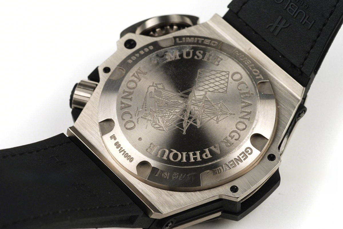 Hublot King Power Oceanographic 4000m Diver in Titanium-fasswatch