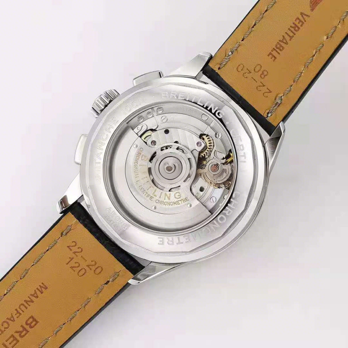 Breitling Premier B01 Chronograph 42 Anthracite Dial Ref: AB0118221B1X2-fasswatch