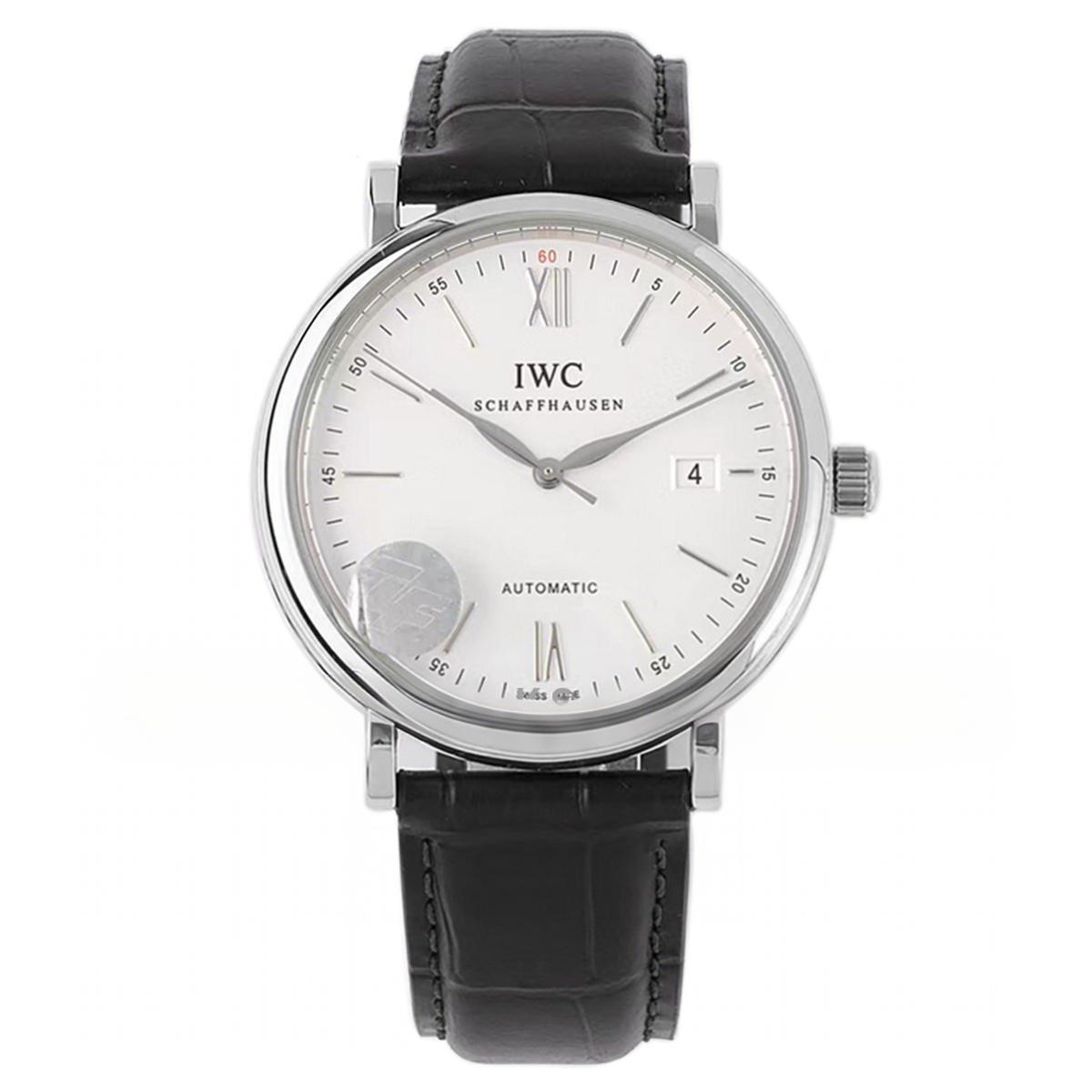 IWC Portofino Automatic IW356501 White Dial in Steel-fasswatch