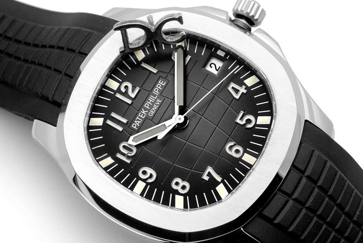 Patek Philippe Aquanaut 5167 Black Dial in Stainless Steel-fasswatch
