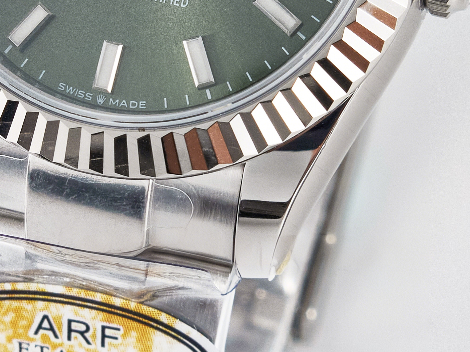 Rolex DateJust 31 278274 ARF 1:1 Best Edition 904L Steel Green Dial Stick Marker on SS Oyster Bracelet ETA 2688-fasswatch
