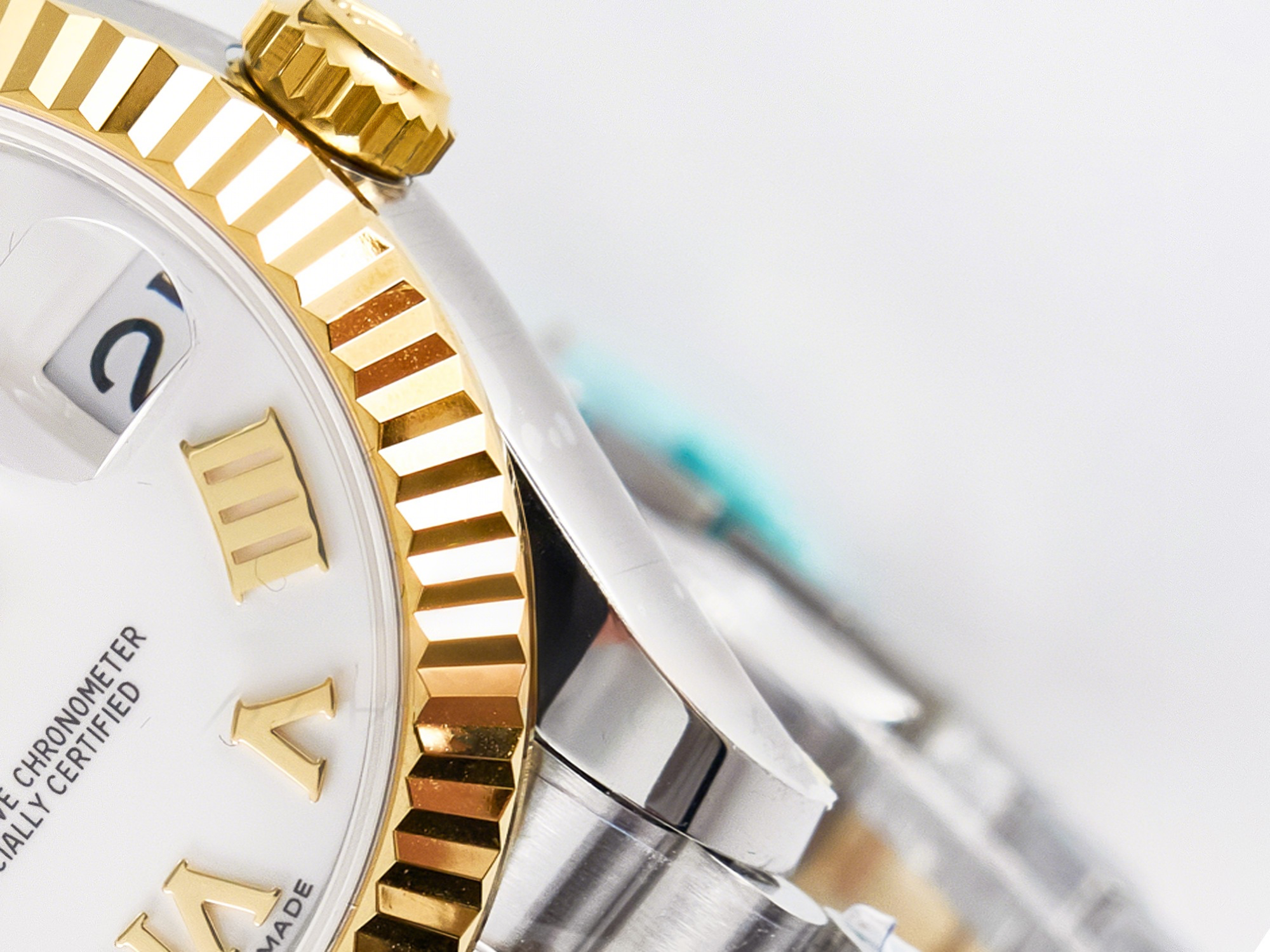 Rolex DateJust 31 278273 ARF 1:1 Best Edition 904L Steel White Roman Dial on SS/YG Jubilee Bracelet ETA 2688-fasswatch