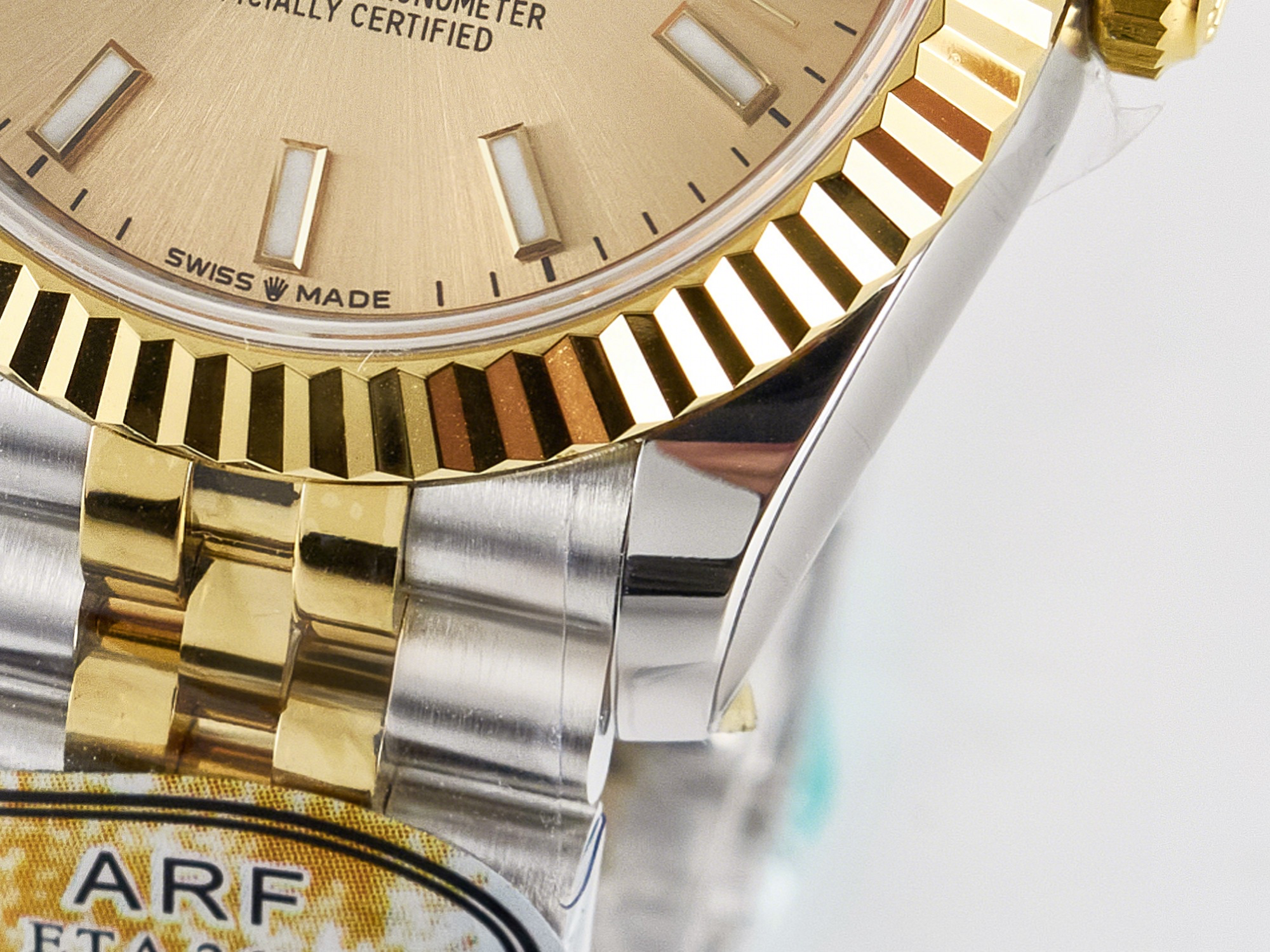 Rolex DateJust 31 278273 ARF 1:1 Best Edition 904L Steel YG Dial Stick Marker on SS/YG Jubilee Bracelet ETA 2688-fasswatch