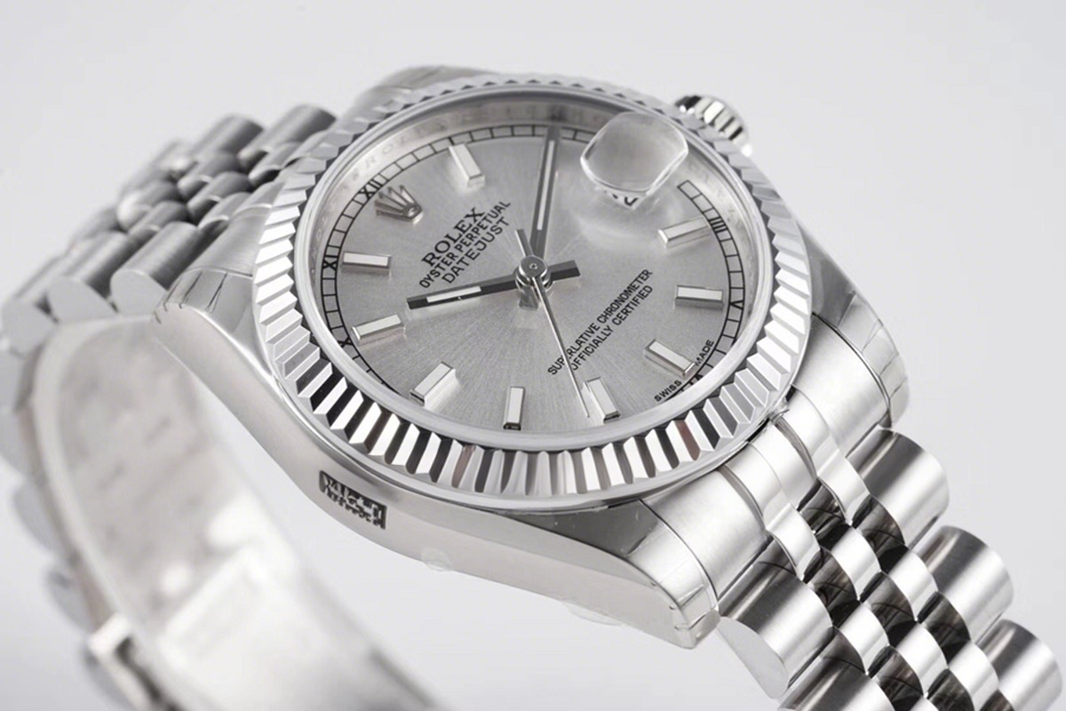 Rolex Datejust 31 278274 Silver Dial Stick Markers in Steel-fasswatch