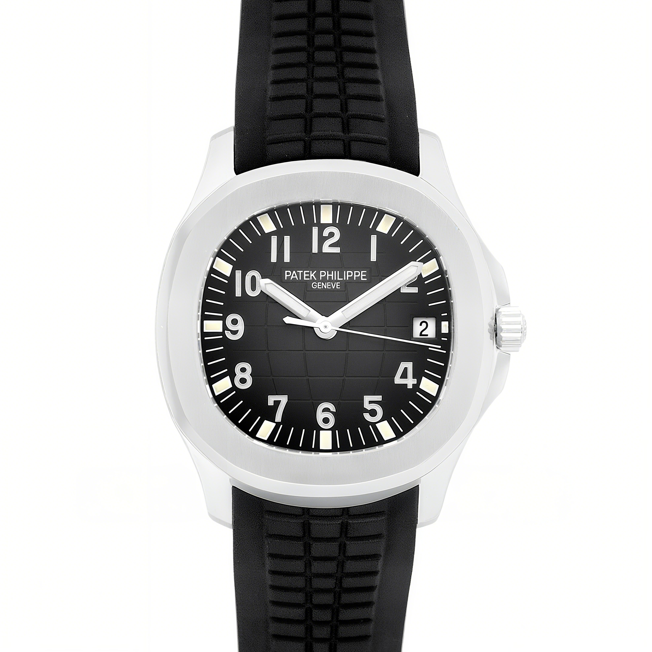 Patek Philippe Aquanaut 5167 Black Dial in Stainless Steel-fasswatch