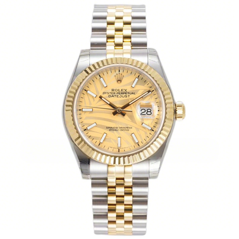 Rolex Datejust 36 126233 Golden Dial in Steel/Yellow Gold on Jubilee Bracelet-fasswatch