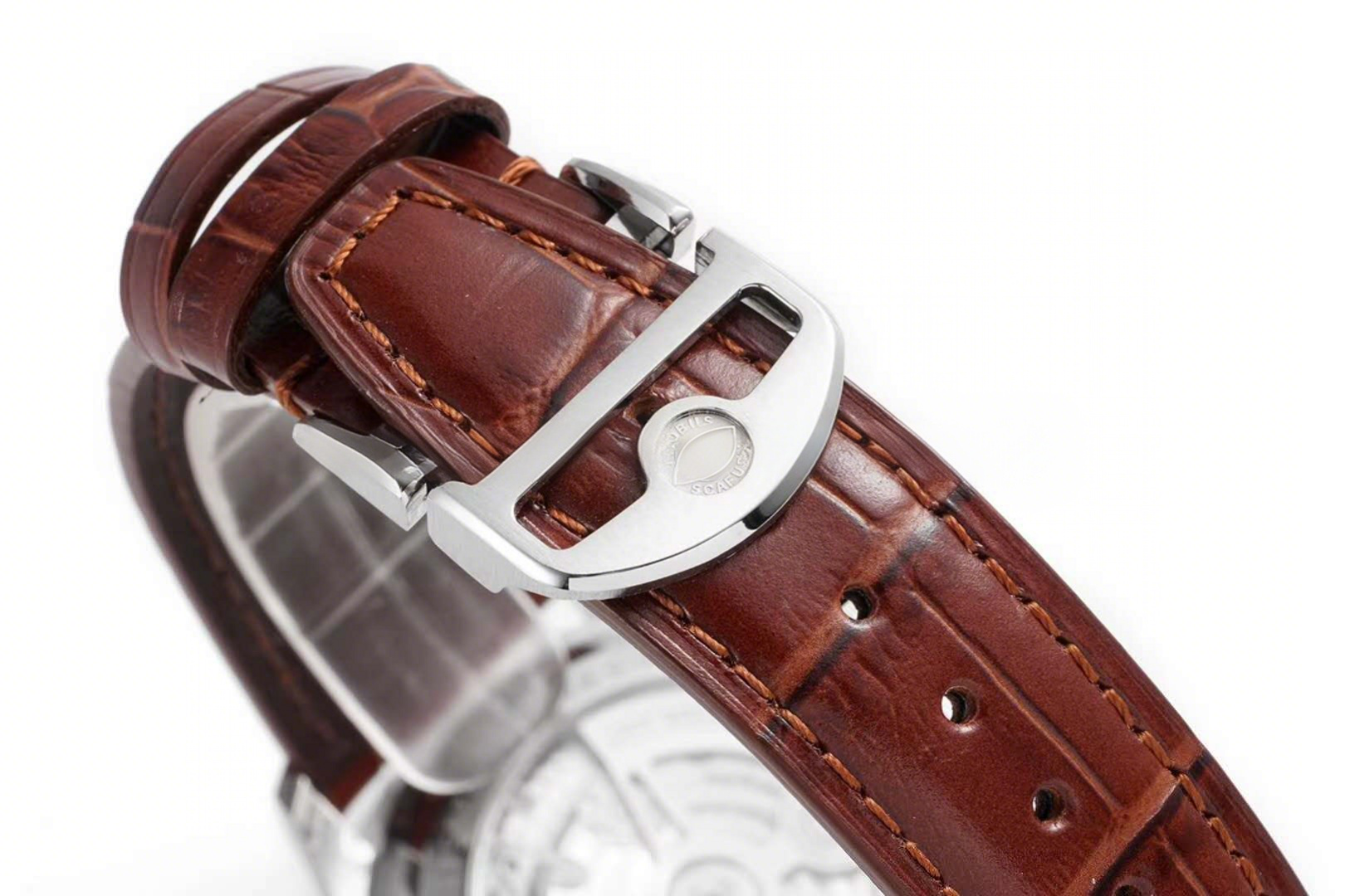 IWC Portugieser Chronograph IW371611 White Dial in Steel-fasswatch