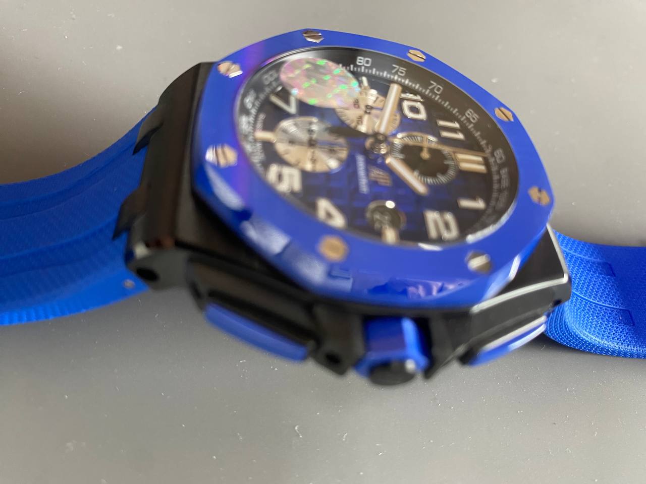 Audemars Piguet Black Blue Ceramic Replica-fasswatch