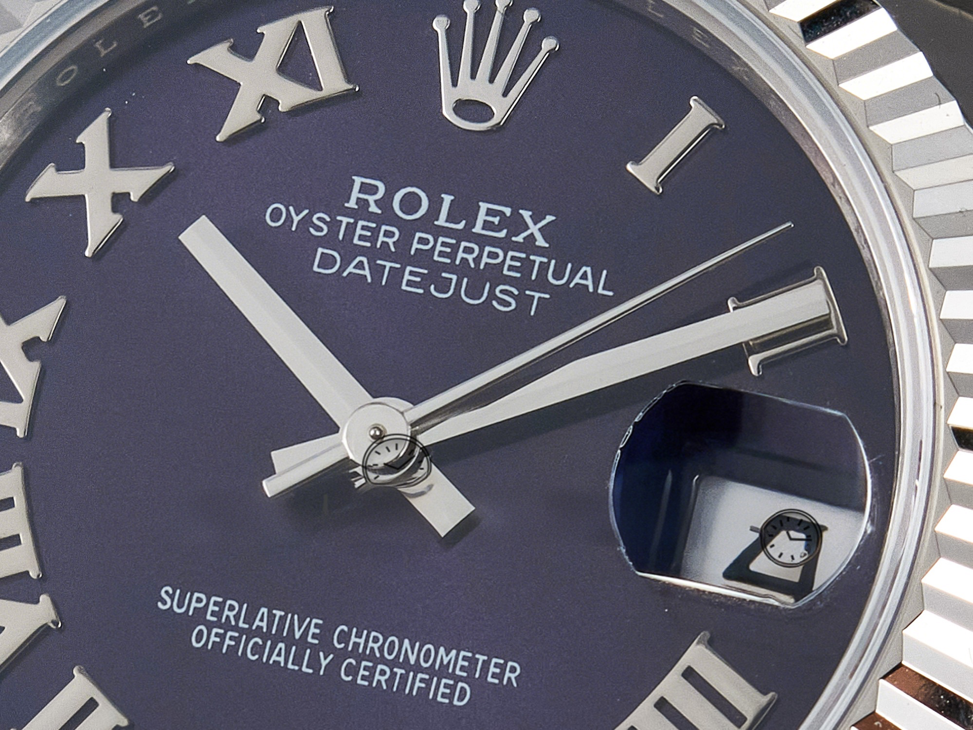 Rolex DateJust 31 278274 ARF 1:1 Best Edition 904L Steel Purple Roman Dial on SS Oyster Bracelet ETA 2688-fasswatch