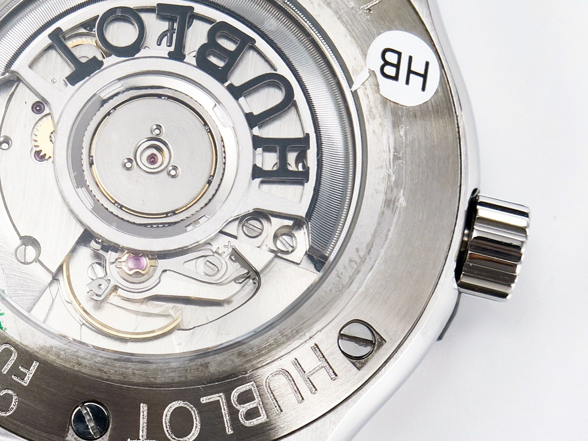 Hublot Classic Fusion Bang 42mm HBF 1:1 Best Edition Black Dial on Black Leather Strap A2892-fasswatch