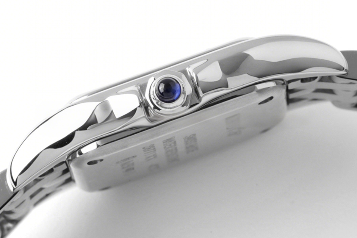 Cartier Panthère De Cartier 22mm White Dial in Steel-fasswatch