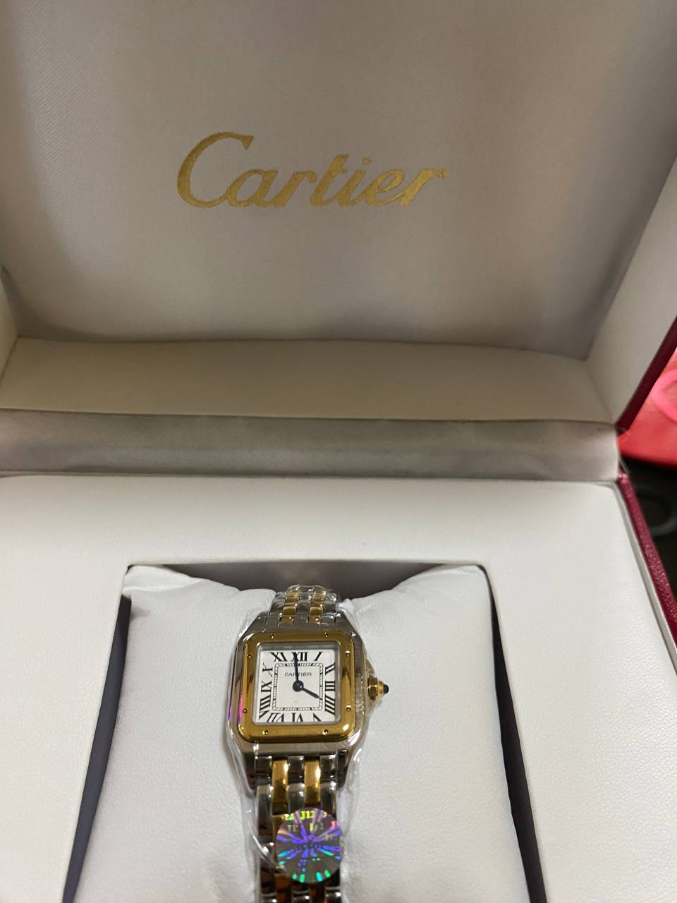 Super Clone 1:1 CARTIER Panthère Small Model Gold Mix W2PN0006 Replica-fasswatch