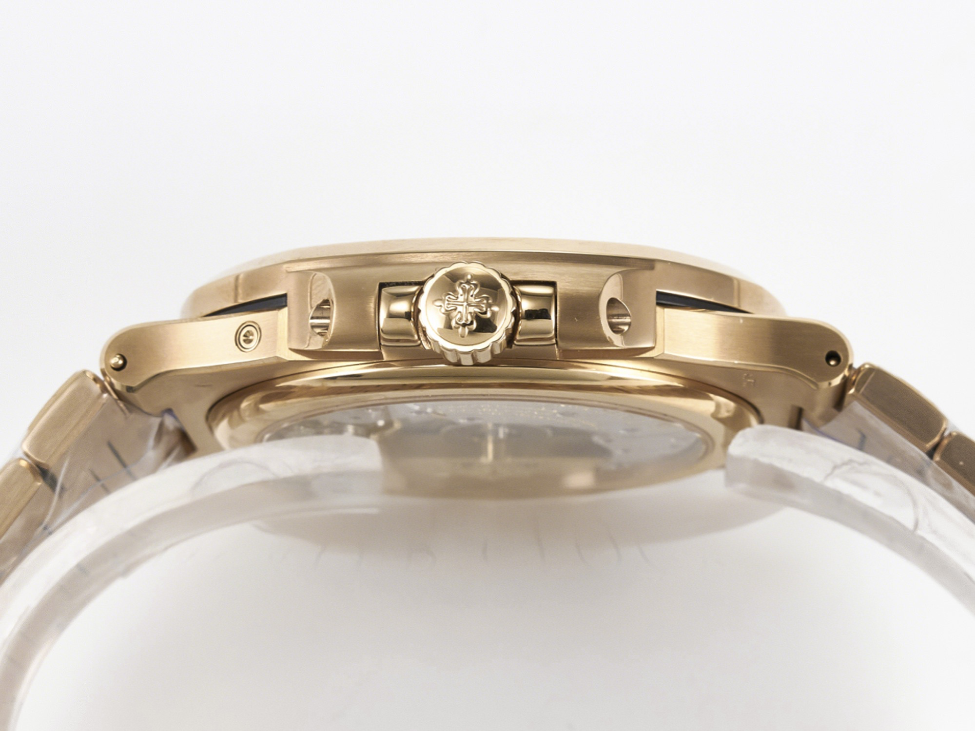 Patek Philippe Nautilus 5712 RG PPF 1:1 Best Edition Brown Dial on RG Bracelet PPF240 Super Clone V4+-fasswatch