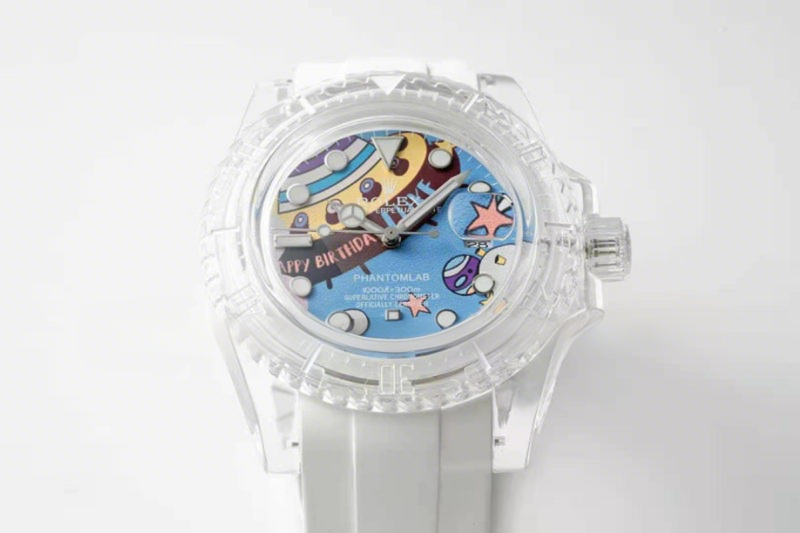 Rolex Phantomlab Submariner Happy Birthday-fasswatch