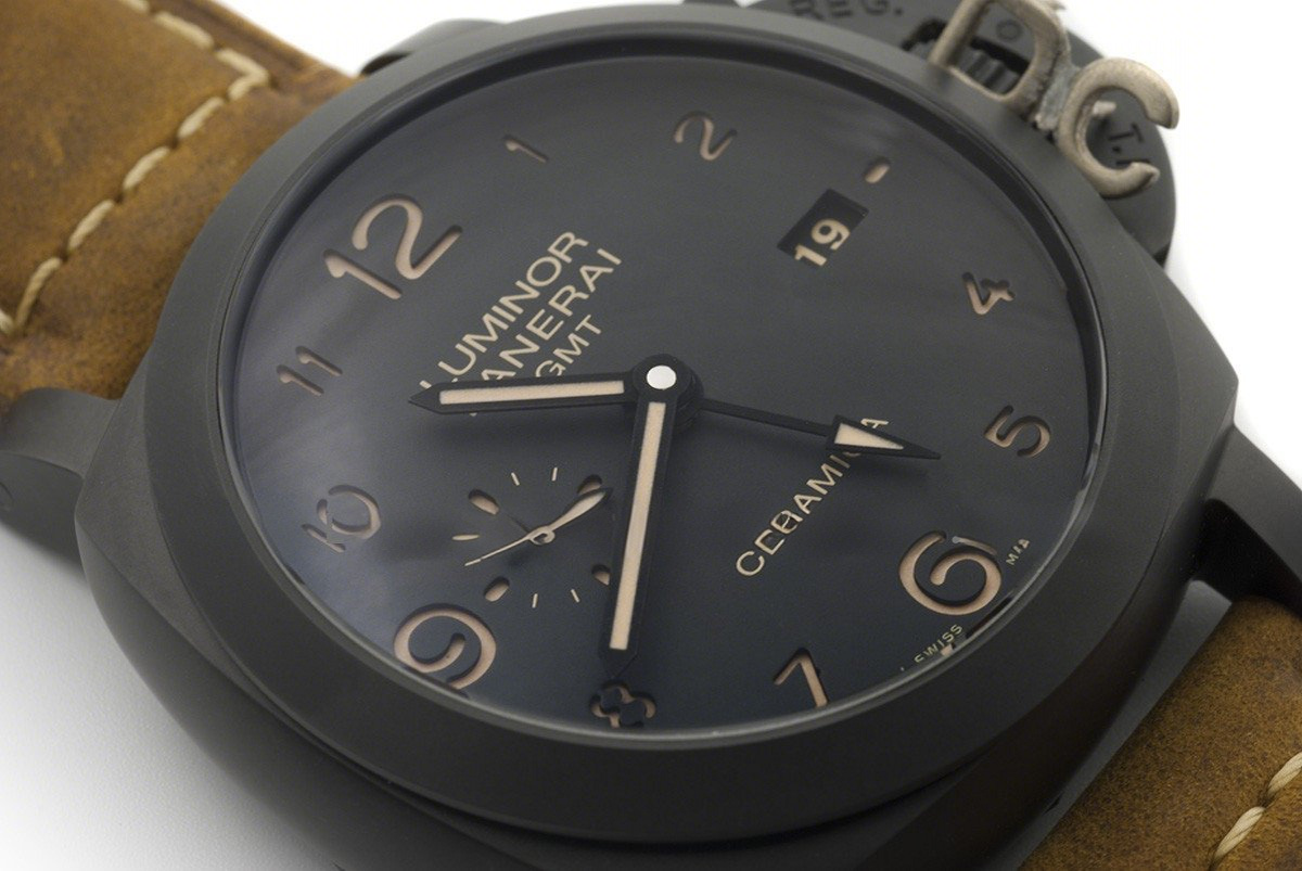 Panerai PAM441 Luminor 1950 3 Days GMT Automatic Ceramica-fasswatch