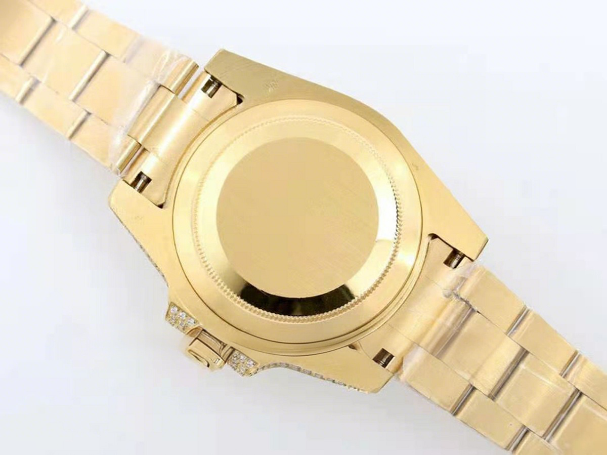 Rolex Submariner 116659 Black Dial with Diamond Markers in Yellow Gold-fasswatch