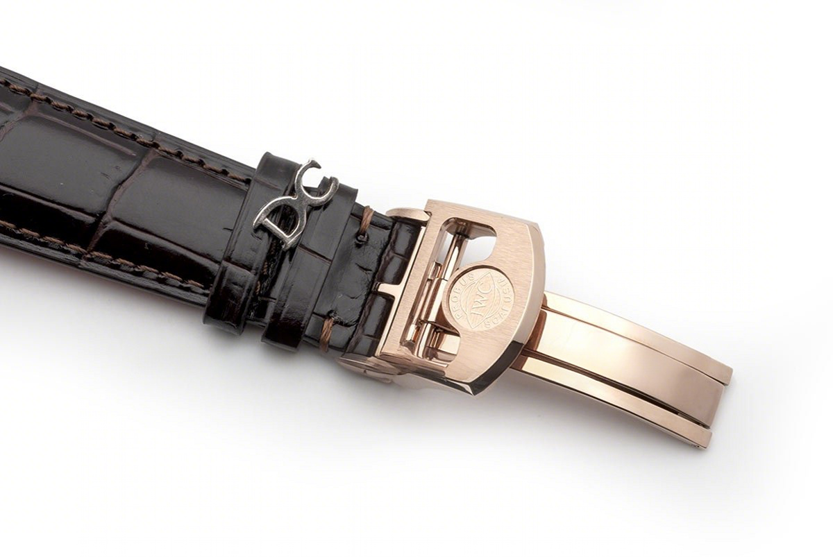 IWC Portugieser Chronograph Classic IW3903 White Dial in Rose Gold-fasswatch