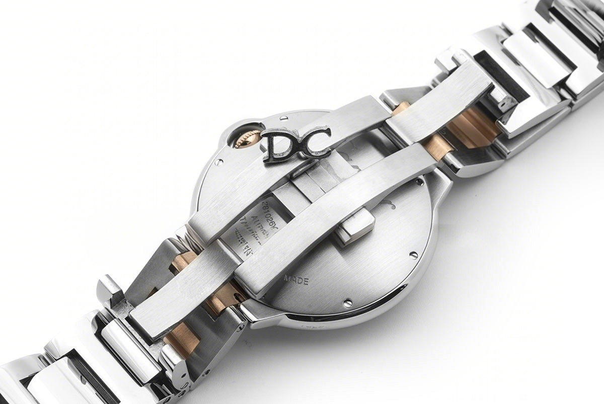 Ballon Bleu de Cartier 42mm White Dial in Steel and Gold-fasswatch