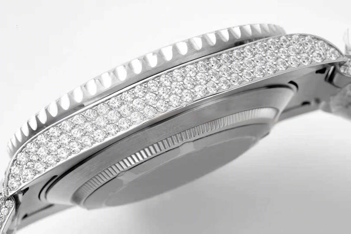 Rolex Submariner 116610 with Diamond Bezel-fasswatch