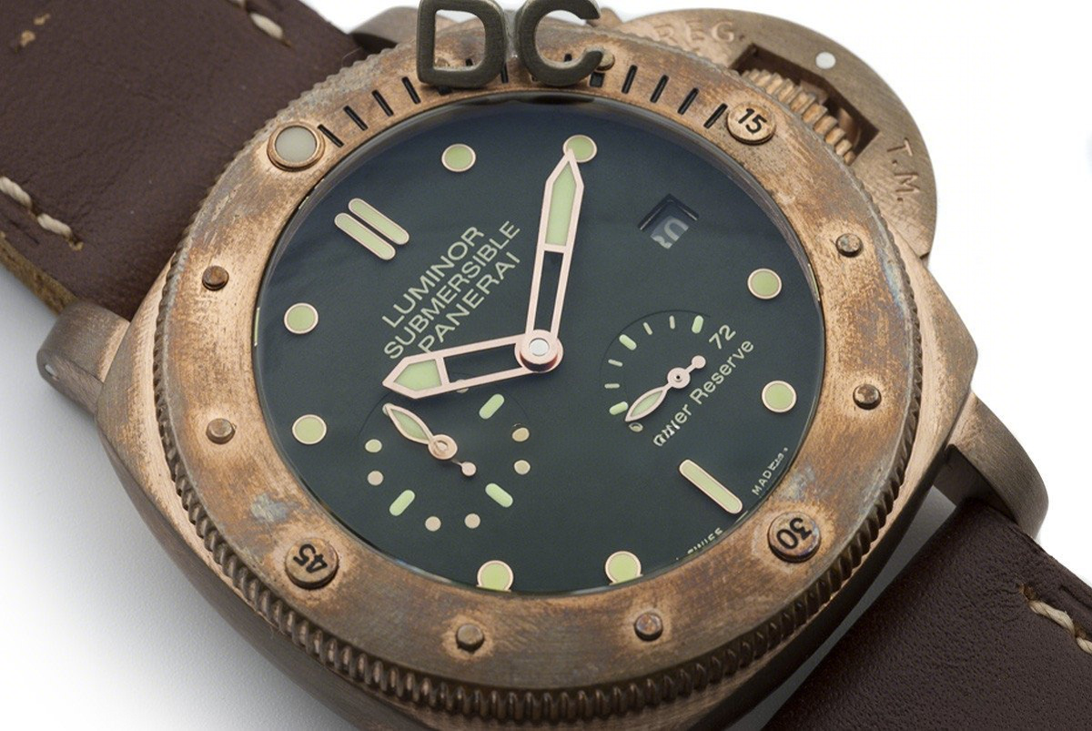 Panerai PAM507 Luminor Submersible 1950 3 Days Power Reserve Automatic Bronzo-fasswatch