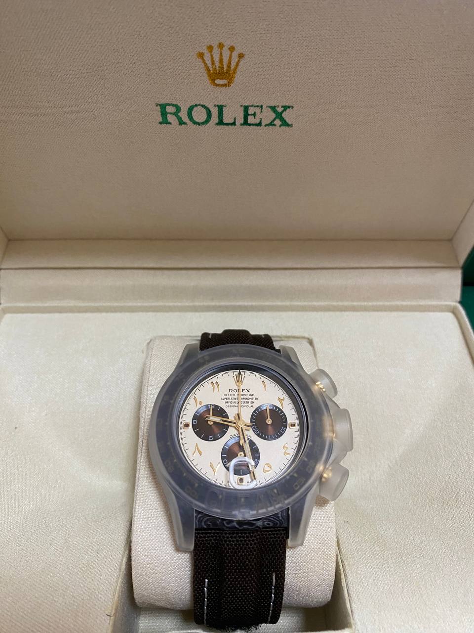 Rolex Daytona DIW Daytona Desert Eagle Arabic Replica-fasswatch
