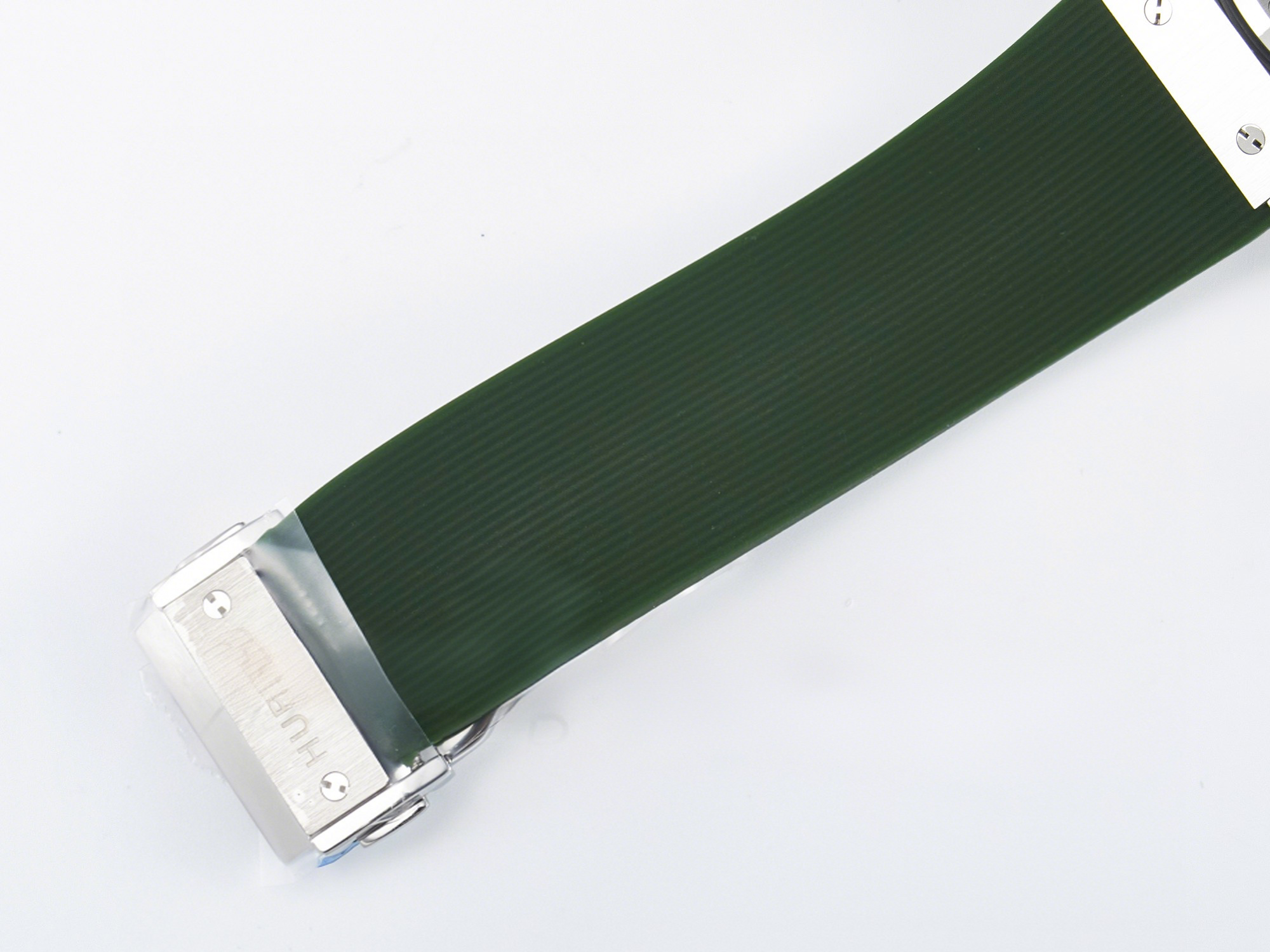 Hublot Classic Fusion Bang 42mm HBF 1:1 Best Edition Green Dial on Green Rubber Strap A2892-fasswatch