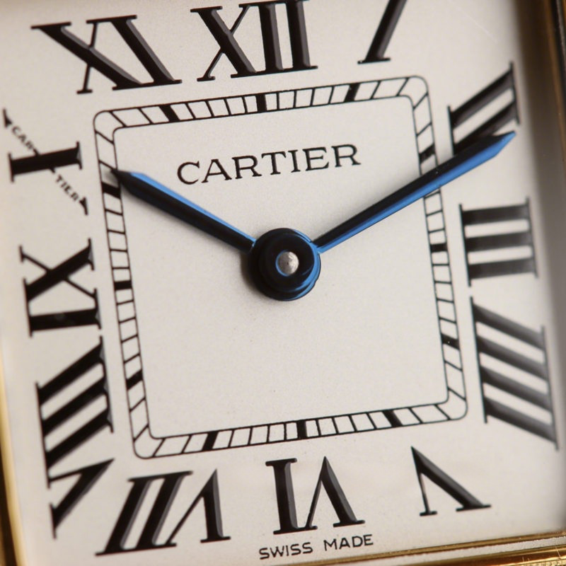 Cartier Panthère De Cartier 27mm White Dial in Rose Gold with Diamond Bezel-fasswatch