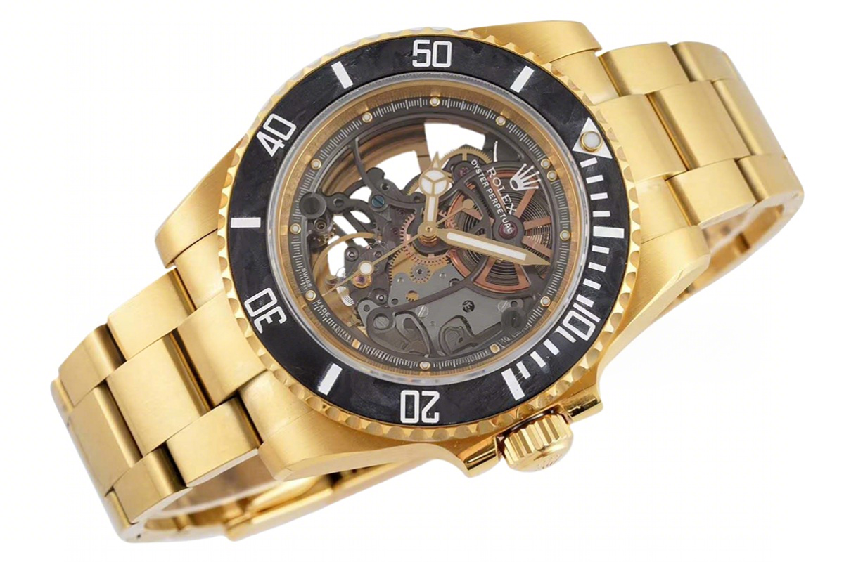 Rolex Andrea Pirlo Project 114060 Submariner in Yellow Gold-fasswatch