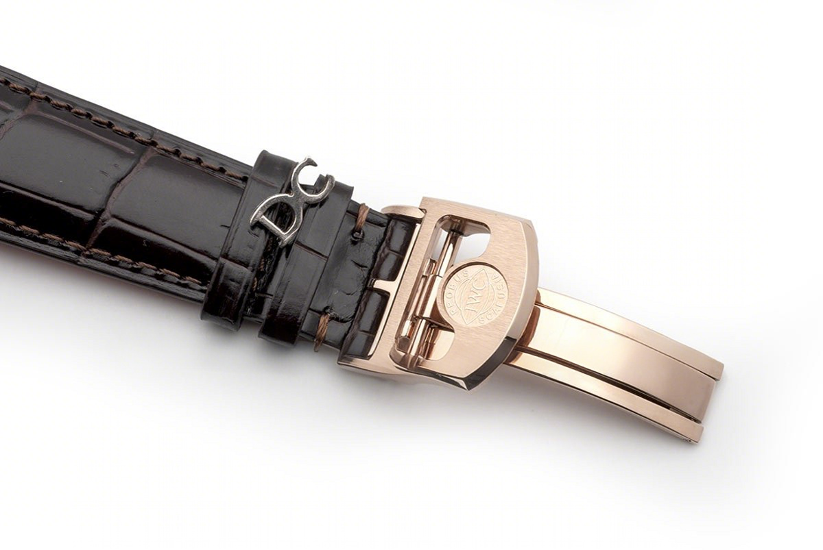 IWC Portugieser Chronograph Classic IW3903 Blue Dial in Rose Gold-fasswatch